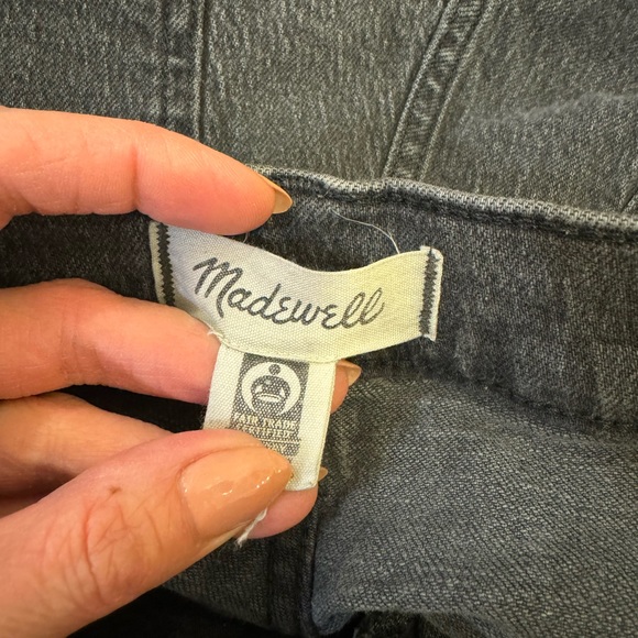 2 FOR $20 Madewell Jeans The Perfect Vintage Charcoal Wash Denim 28 *stain - Picture 5 of 11